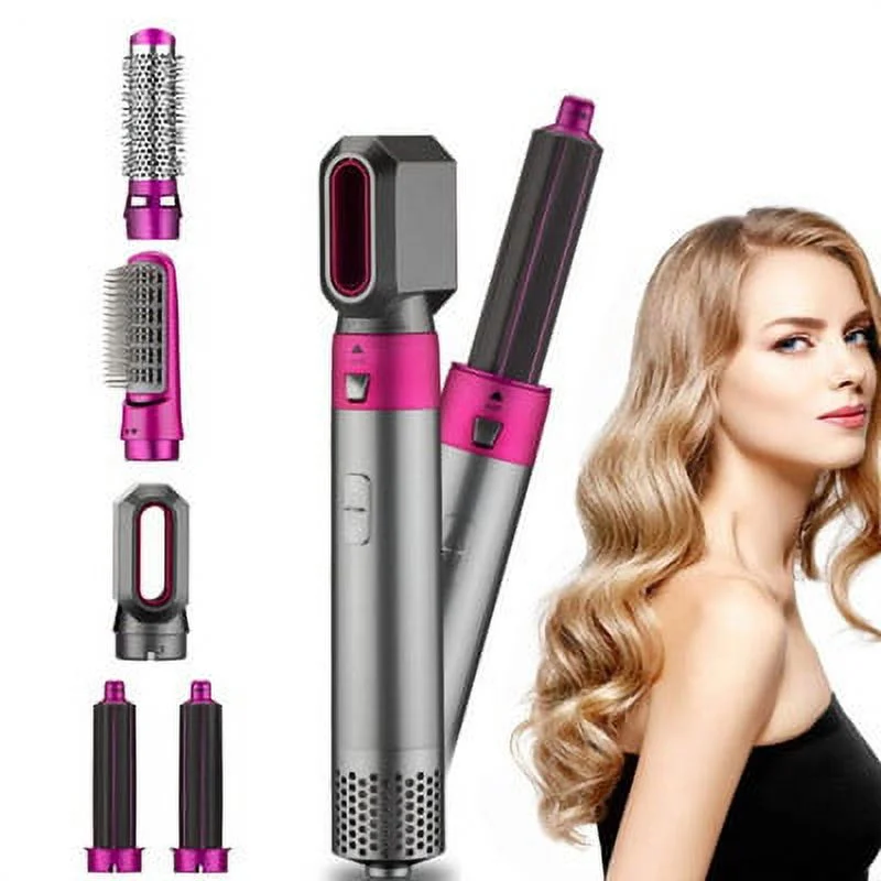 Hot Air Styler Combo 5 in 1 Hair Dryer