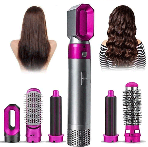 Hot Air Styler Combo 5 in 1 Hair Dryer