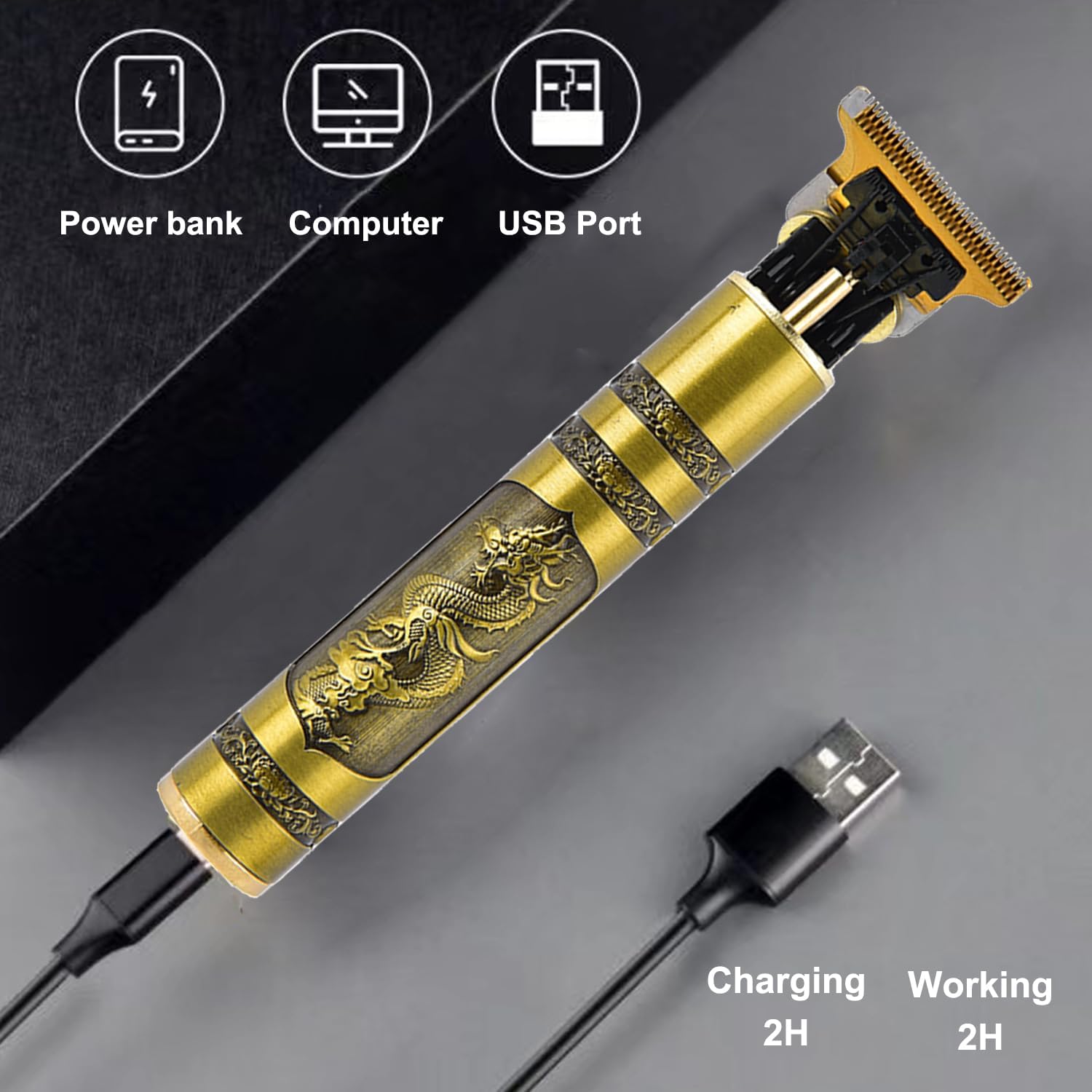 Vintage T9 Trimmer Rechargeable