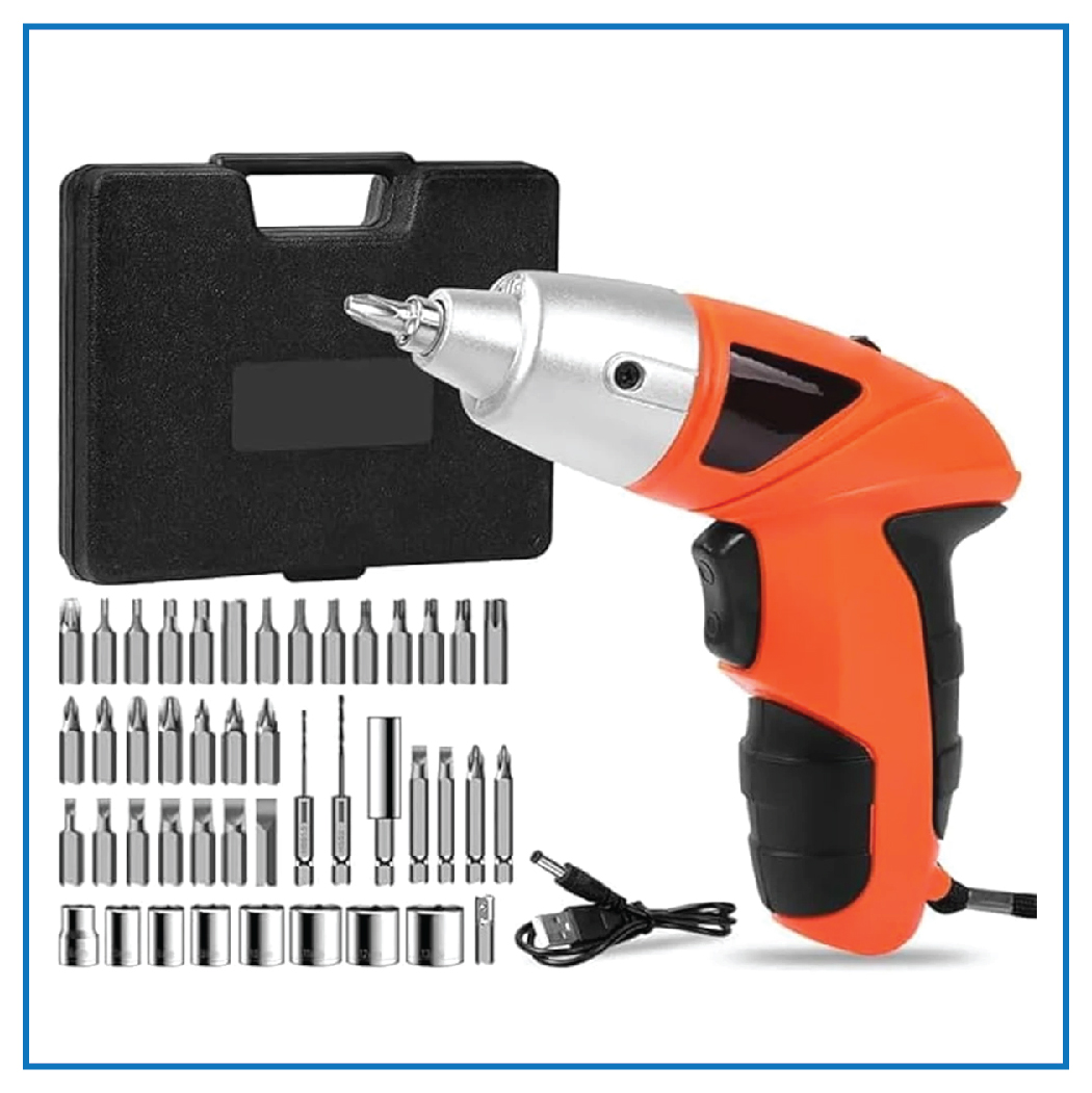 45 Pcs Toolset Rechargeble