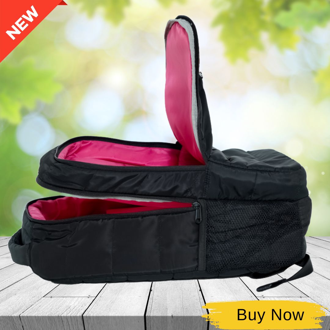 Givova Holland Quilted Padded Backpack Givova Unisex Multipocket Waterproof Black Backpack